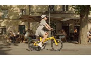 Urban Cycling Lifestyle Advertising