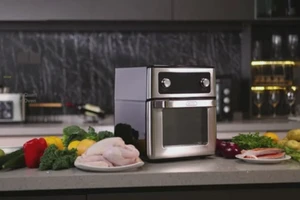 FO12B Air Fryer: Dual-chamber Cooking Multi-ingredient Product Demonstration