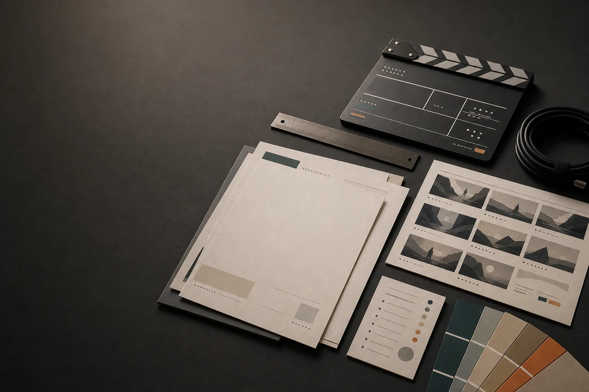 Commercial-image composition study.