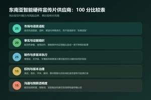 面向东南亚市场的智能硬件企业宣传片团队怎么选