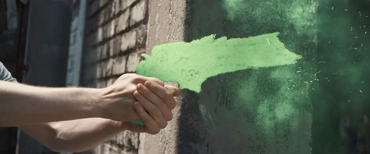 How TVC Commercials Compress Advertising Scenes into a Single Space
