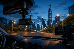 日落前四十分钟，深圳行车记录仪产品视频拍摄公司的路测通告开始倒排