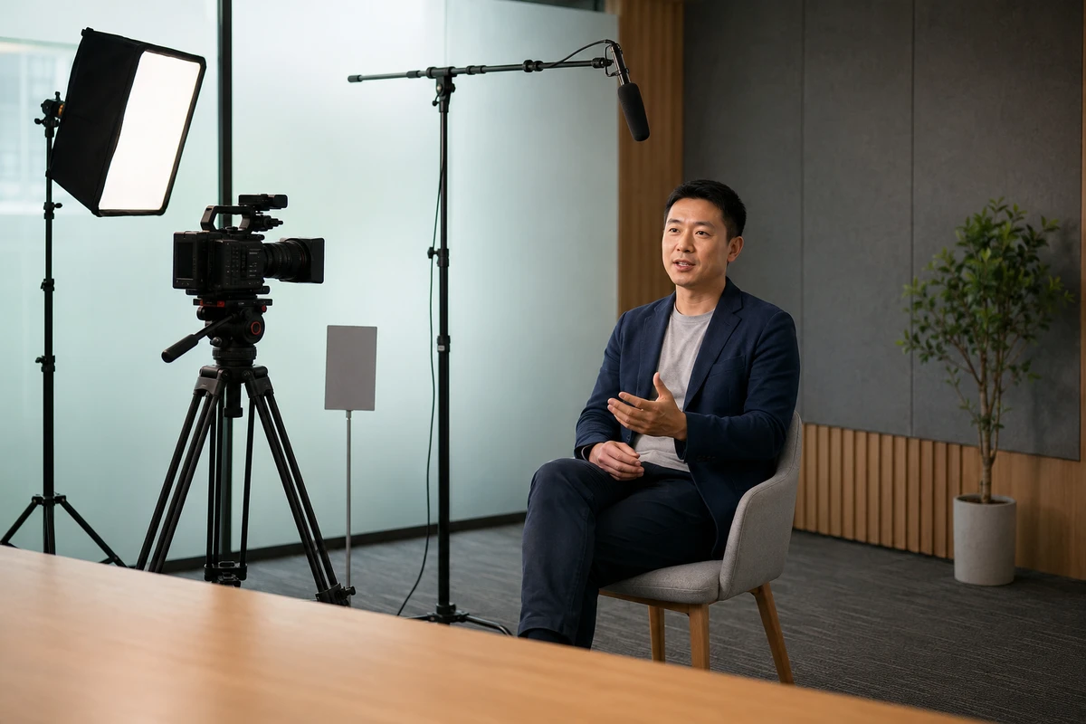 客户说完“效率提升”后,LinkedIn客户证言视频怎么拍