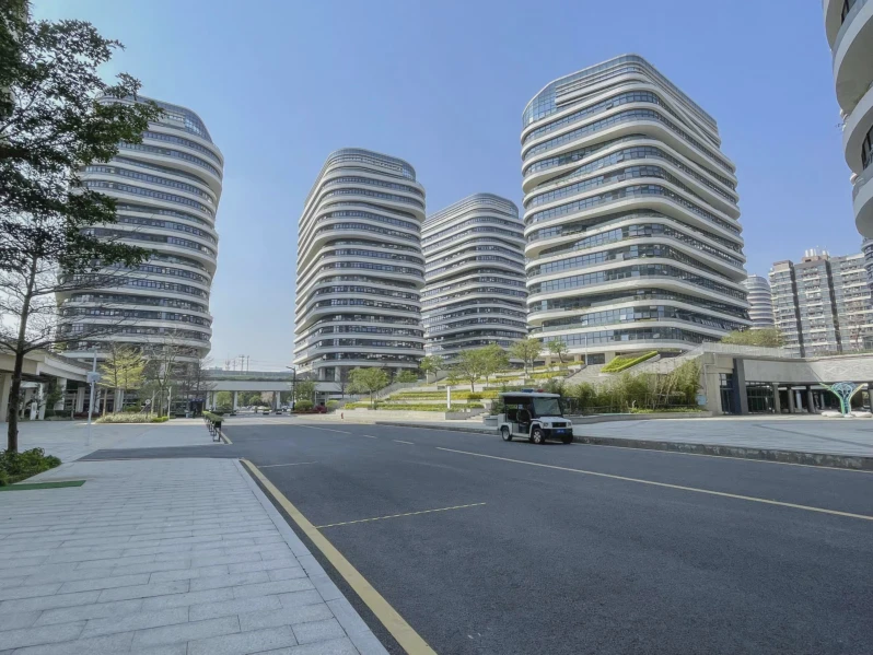 Tiancang · Guangming · Park buildings, roads & exteriors