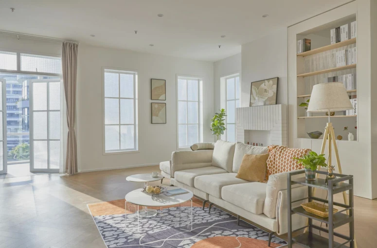 Tiancang · Guangming · Larsen Family · Scandinavian living room