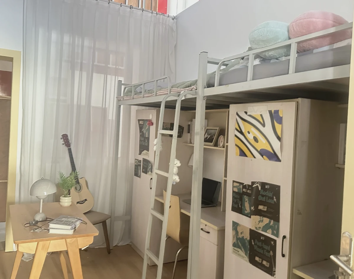 NO OT Studio · Bunk-bed room & desk