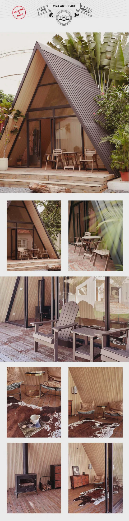 VIVA SPACE · Longhua · Timber cabin & courtyard