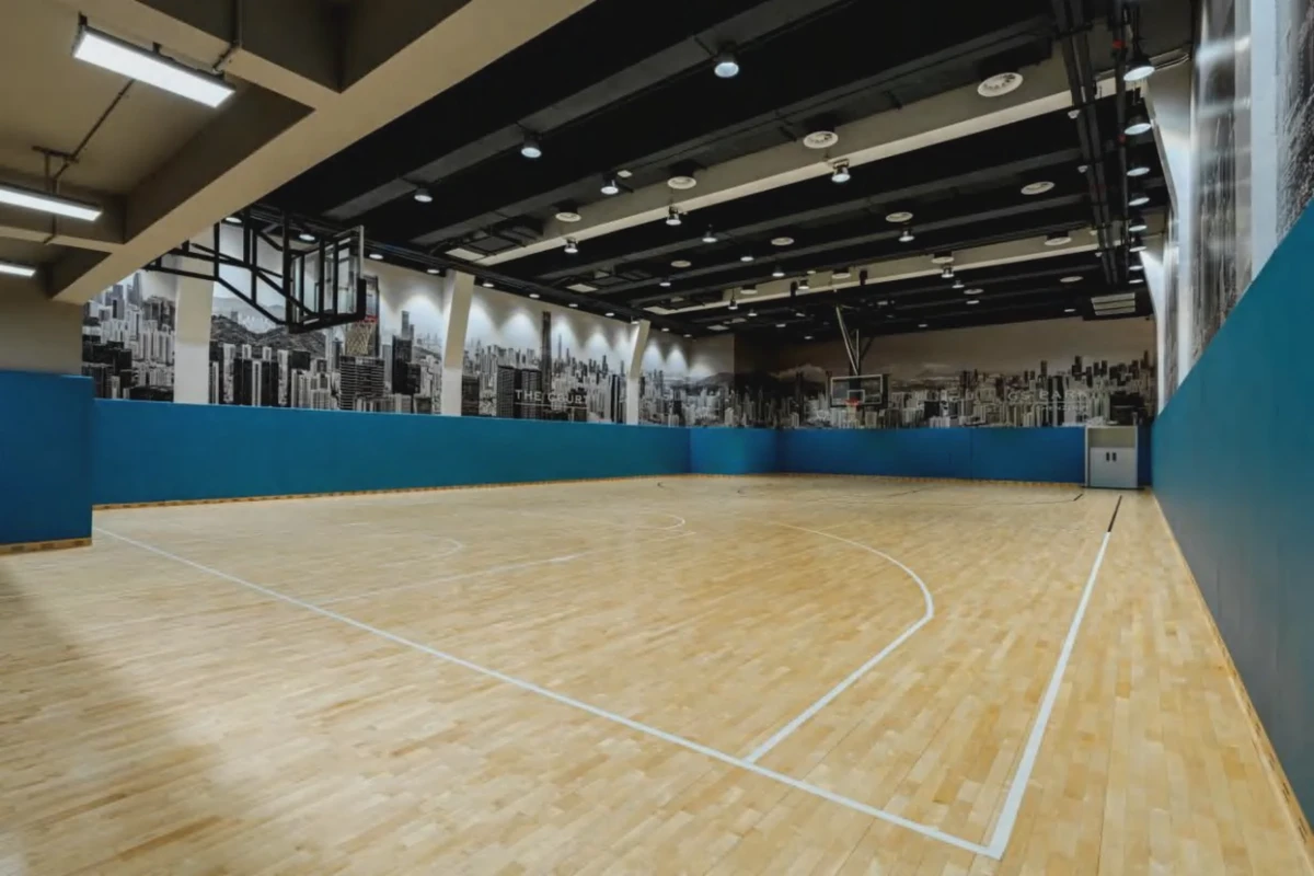 Tiantian & Xiyou · 16 · Indoor basketball court