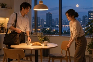 节日广告创意：把还在路上的人写进故事